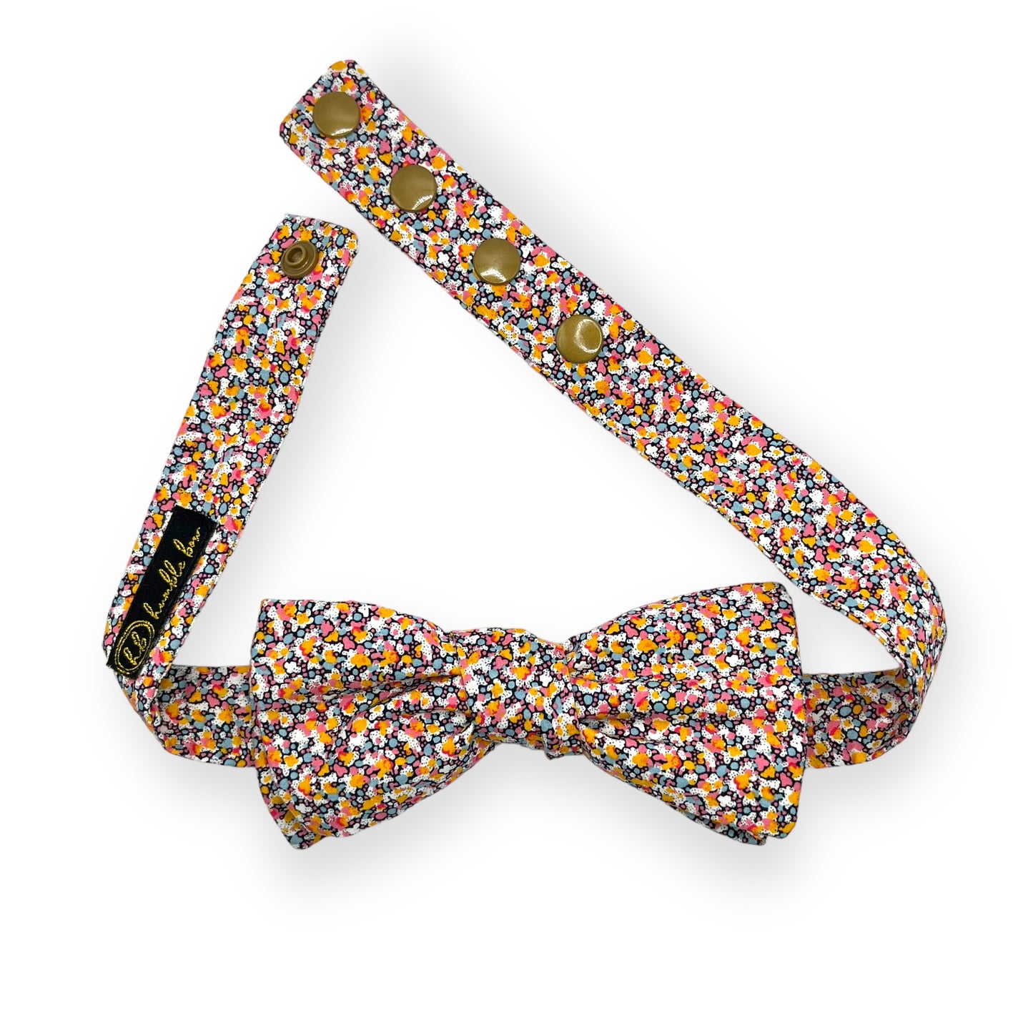 Bow Tie & Cufflinks Matching Set - Liberty Pepper