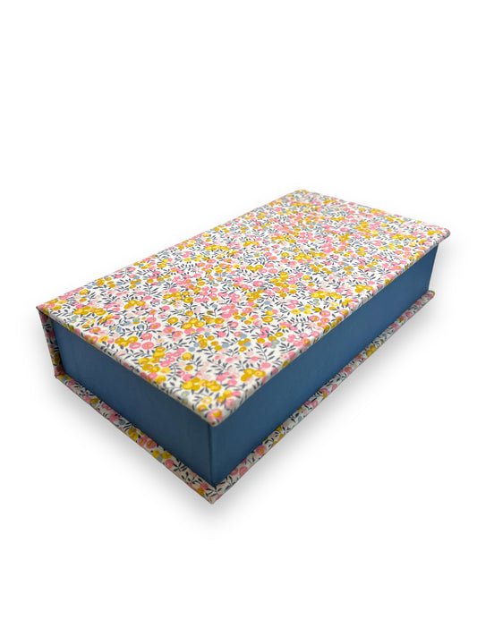 Fabric Wrapped Box - Liberty Wiltshire Bud Pink