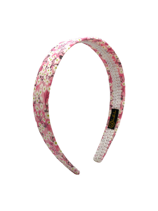 Classic Hairband - Liberty Mitsi Valeria Pink