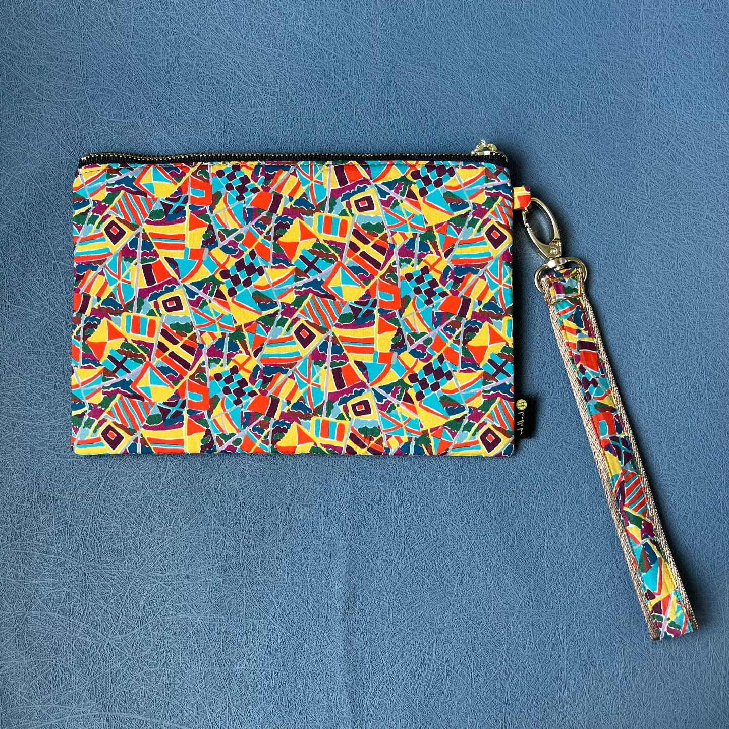 Wristlet Zip Pouch - Liberty Sail Party