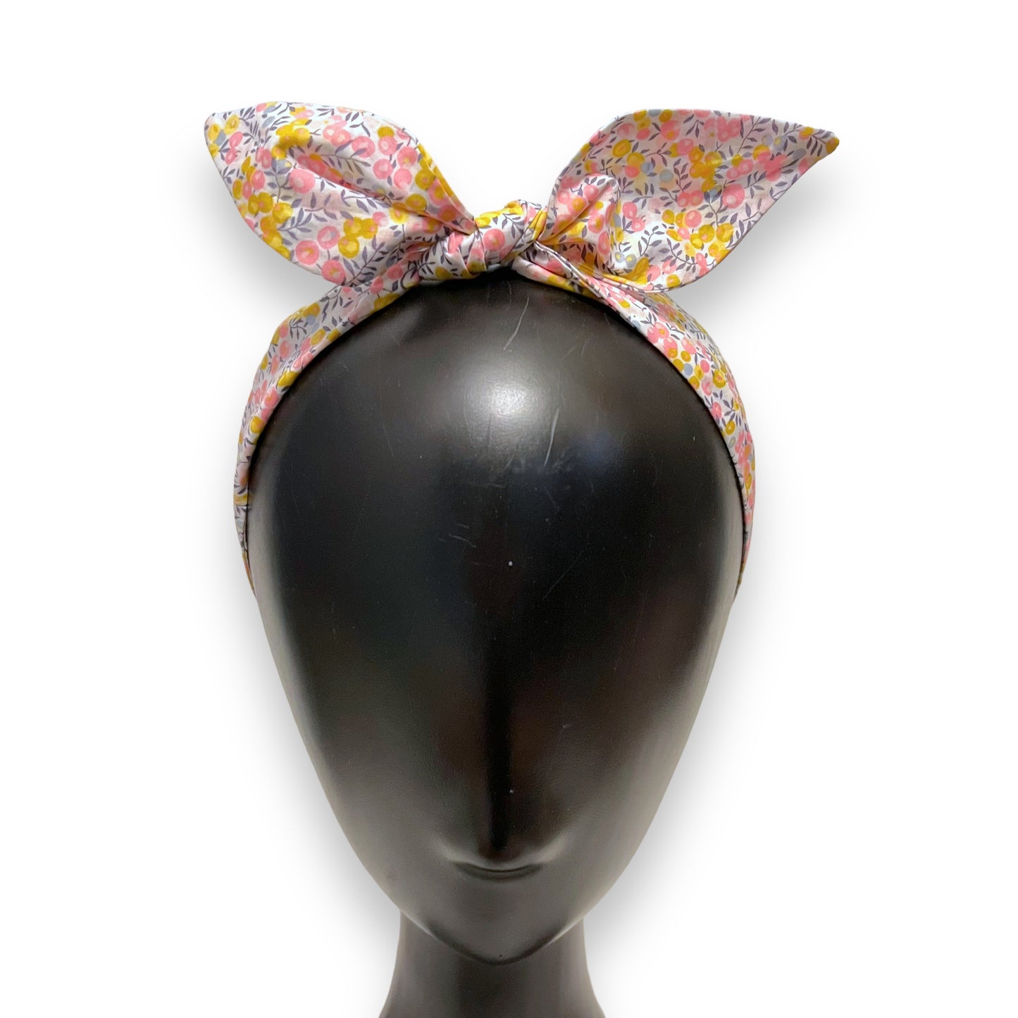 Soft Knotted Hairband - Liberty Wiltshire Bud Pink