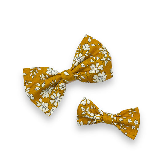 Bow Hair Clip - Liberty Capel Gold