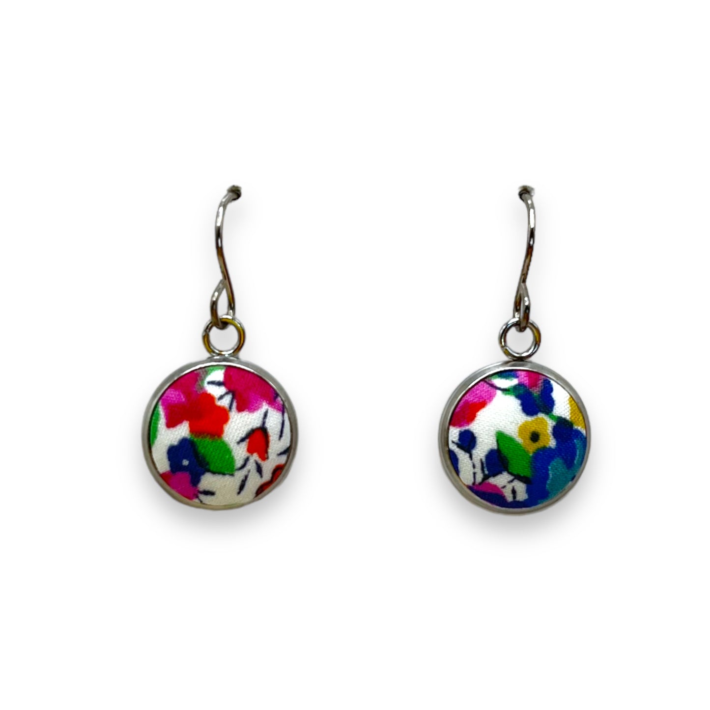 Button Earrings - Liberty Emma & Georgina