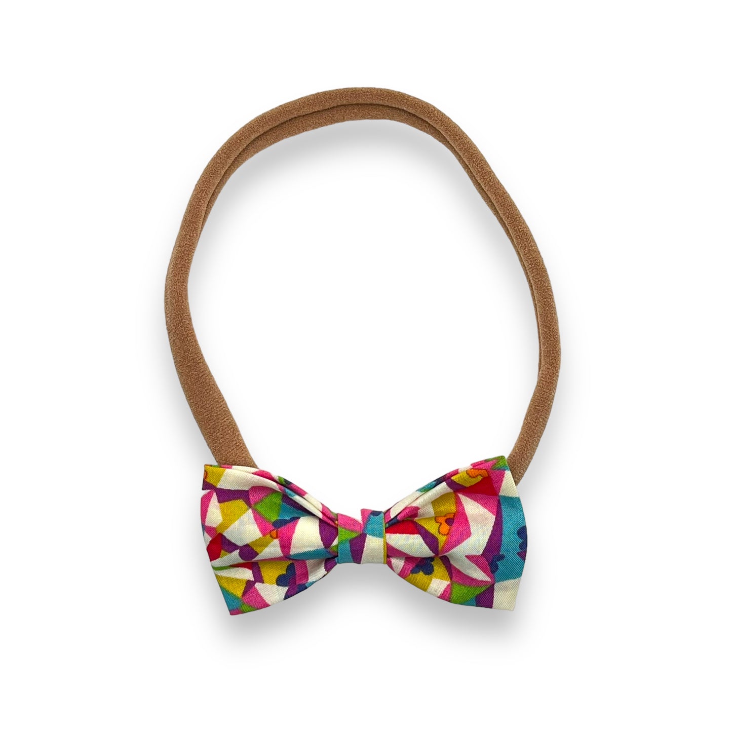 Baby Bow Headband - Liberty Poppy