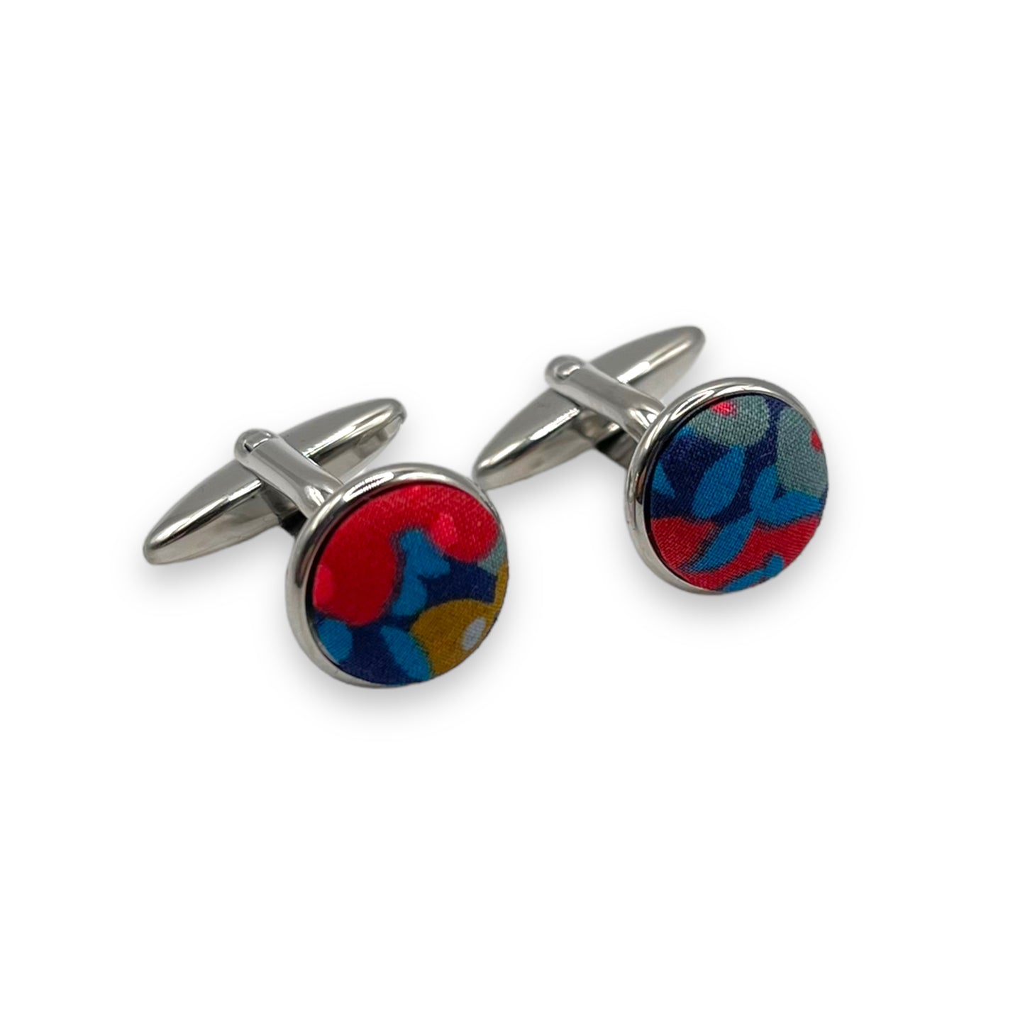 Bow Tie & Cufflinks Matching Set - Liberty Wiltshire Navy