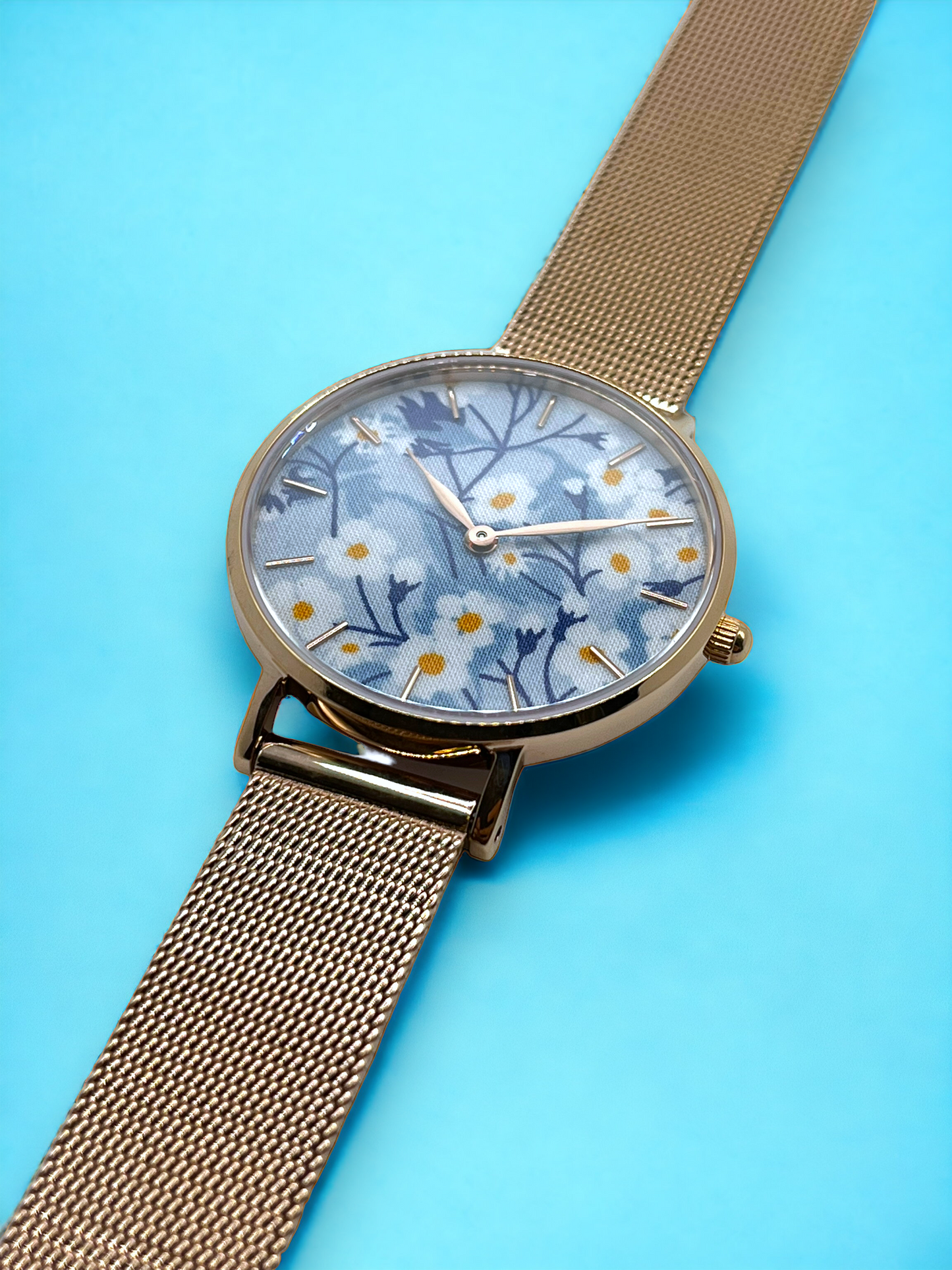 Fabric Watch - Liberty Mitsi Blue