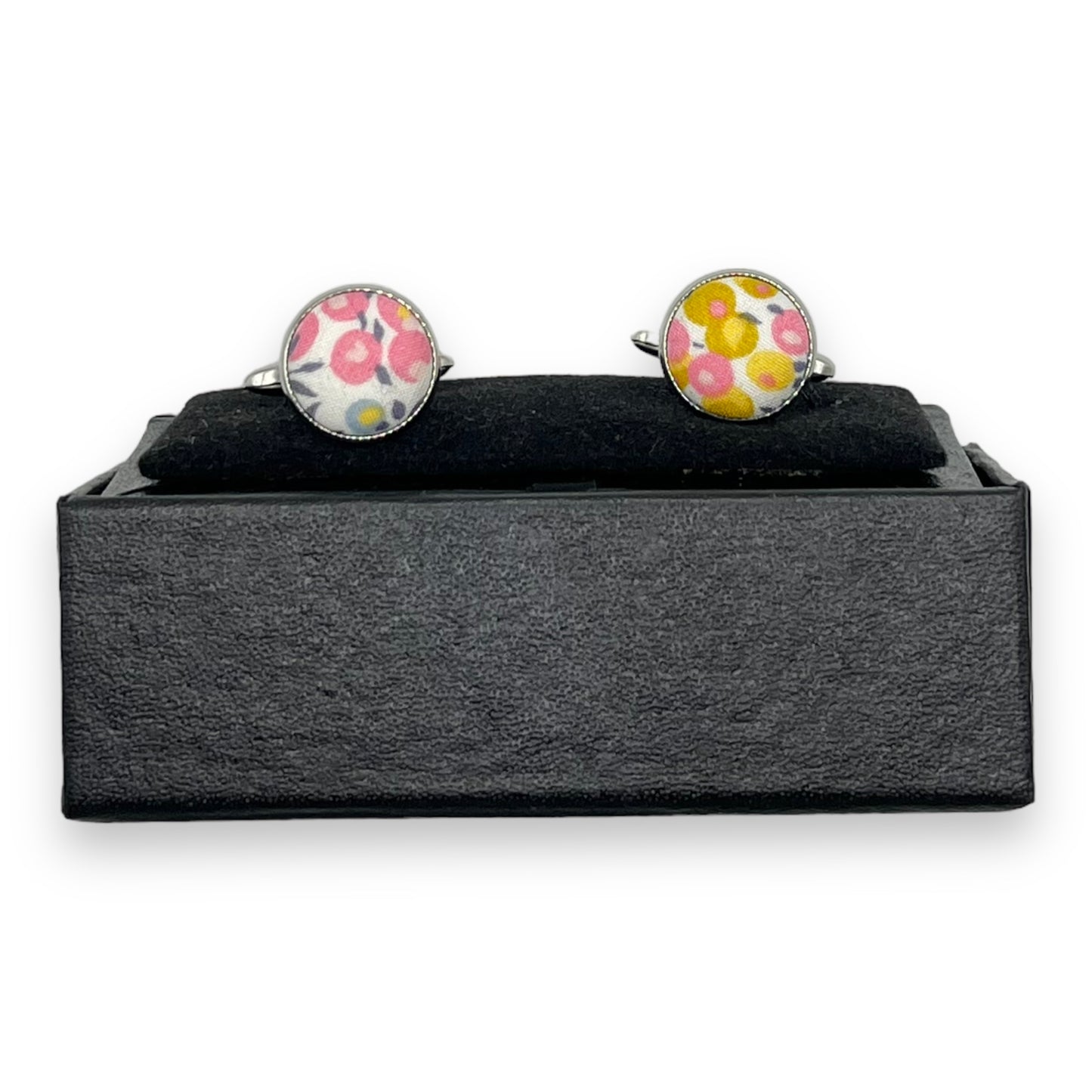 Cufflinks - Liberty Wiltshire Bud Pink