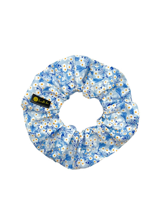 Scrunchie - Liberty Mitsi Valeria Blue