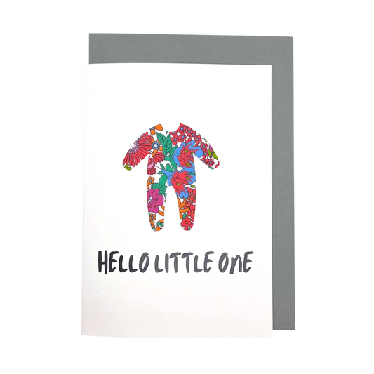 Greeting Card - Hello Little One