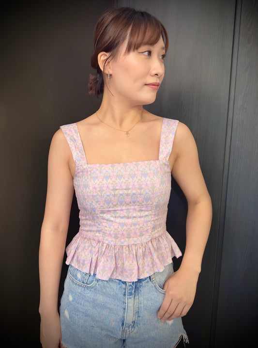Peplum Top - Liberty Iona