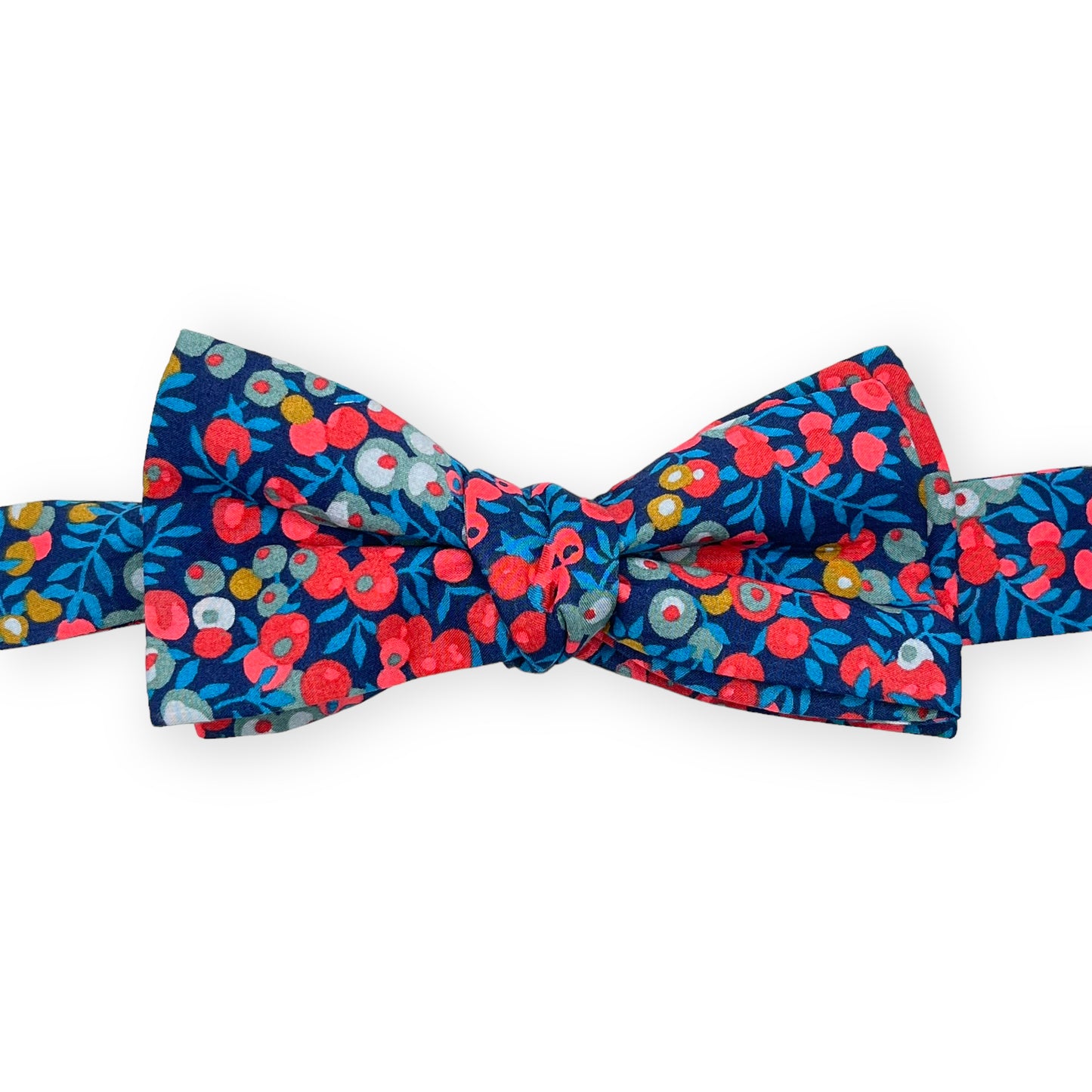 Bow Tie & Cufflinks Matching Set - Liberty Wiltshire Navy