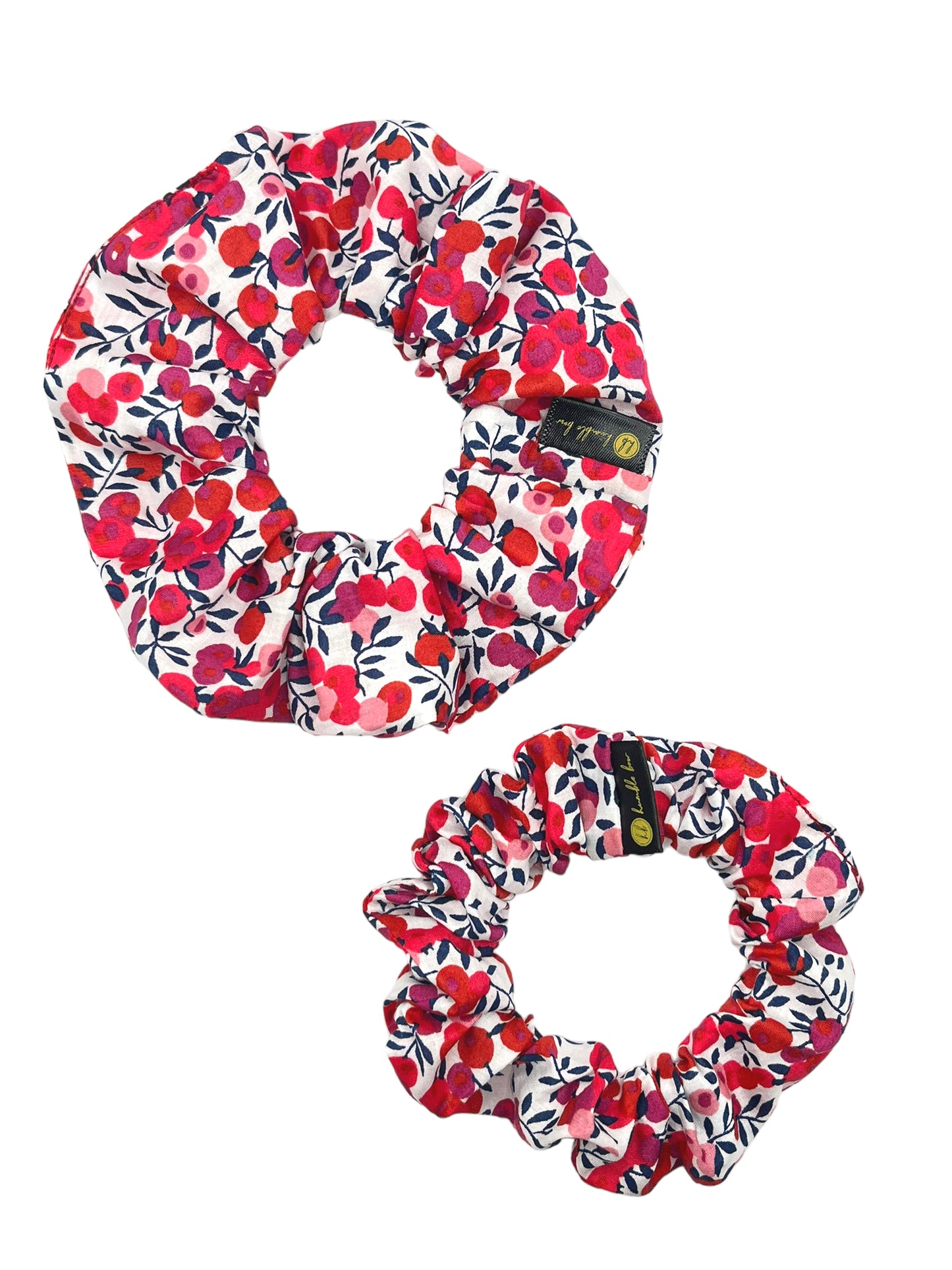 Mini Scrunchie - Liberty Wiltshire Red