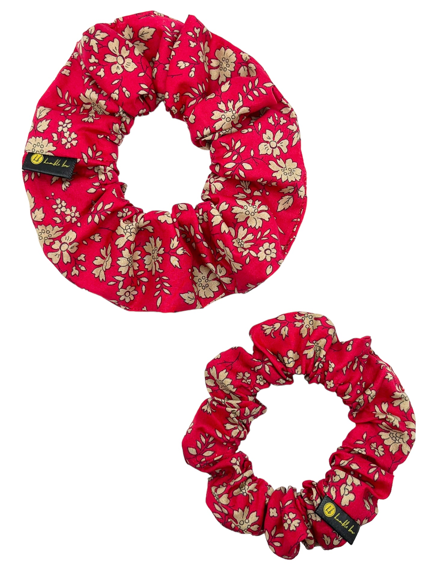 Mini Scrunchie - Liberty Capel Red