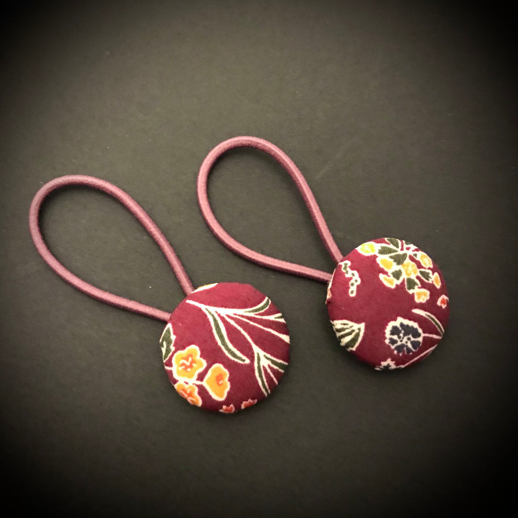 Oshibana Button Hair Tie